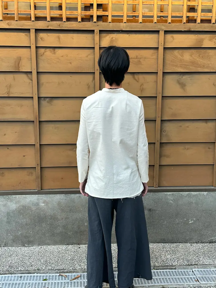 我的第一件手作衣服背面